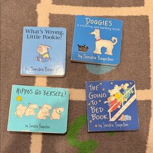 Blue and Green Board Books Set